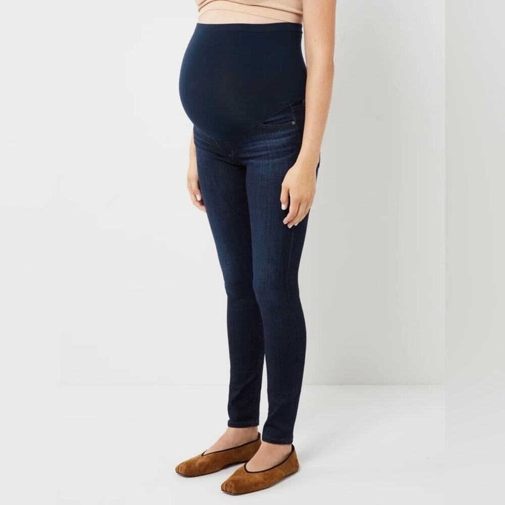 AG Adriano Goldschmied Maternity Legging Jeans 25 Secret Fit Belly Skinny Denim